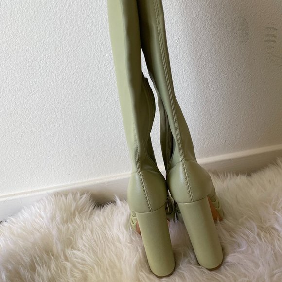 Knee High Platform Gogo Boots - Picture 8 of 9